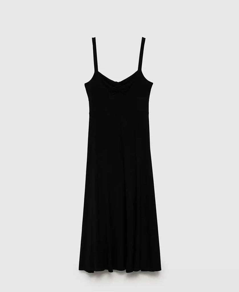 Mango Women's Strapless Flared Dress 6