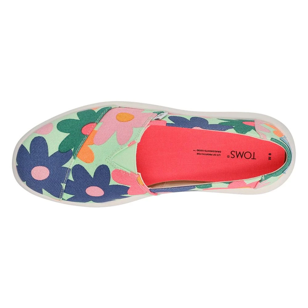 TOMS Alpargata Mallow Floral Slip On Sneakers 4