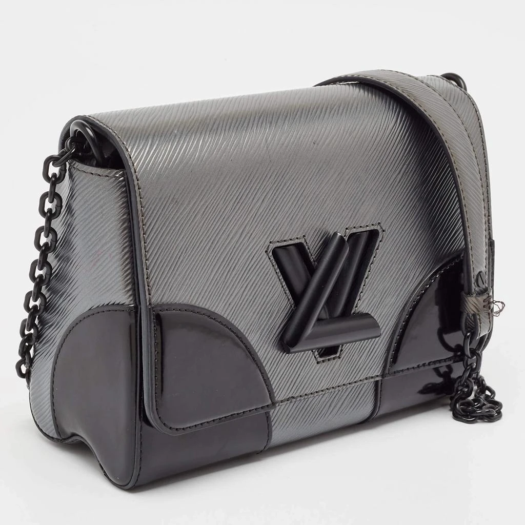 Louis Vuitton Louis Vuitton Anthracite Nacre/Black Epi Leather Twist MM Bag 3