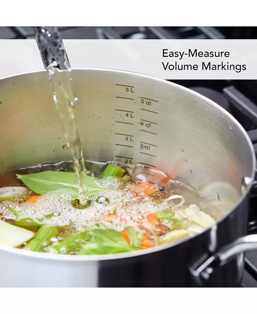 KitchenAid 3-Ply Base Stainless Steel 11 Piece Cookware Induction Pots and Pans Set 3