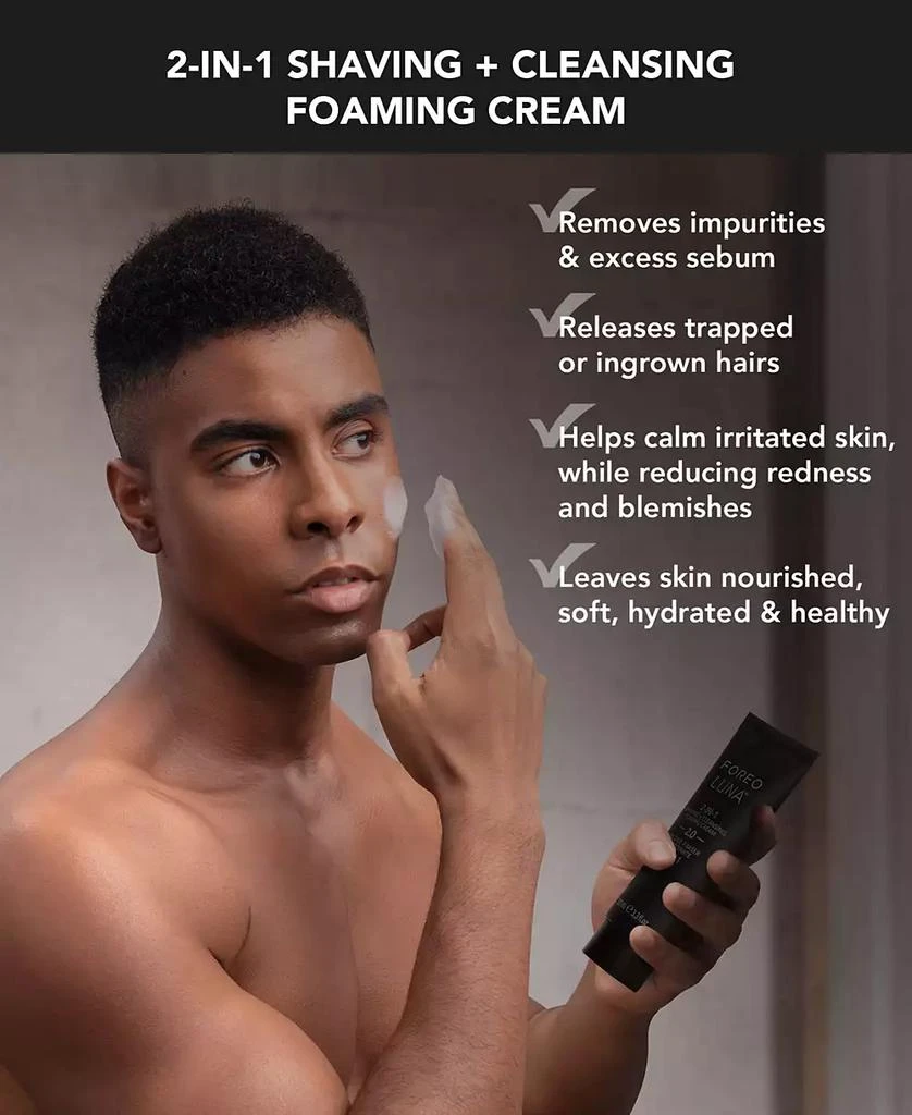 Foreo LUNA 2-in-1 Shaving Cleansing Foaming Cream 2.0, 100 ml 2