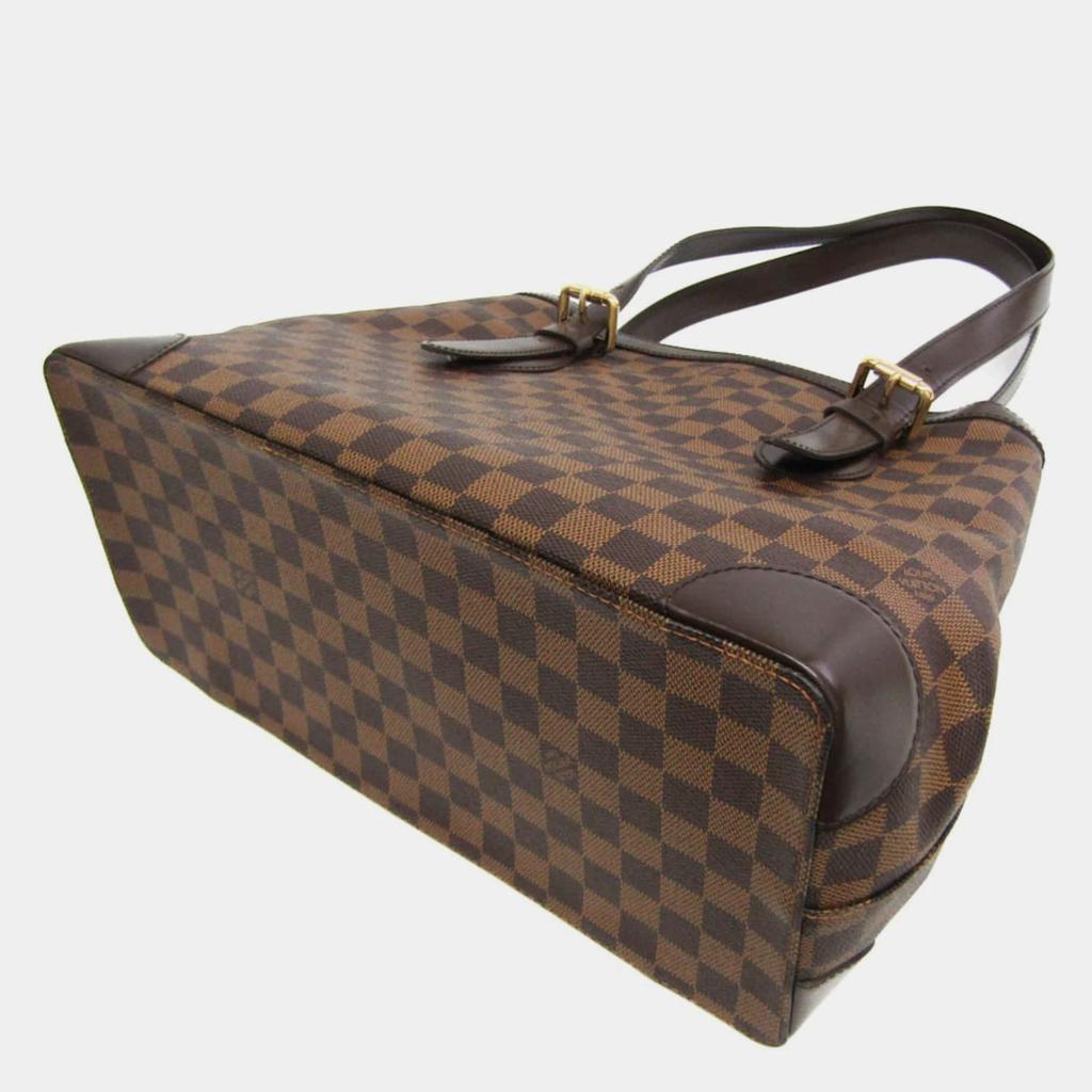 Louis Vuitton Louis Vuitton Damier Hampstead Mm Tote Bag Brown