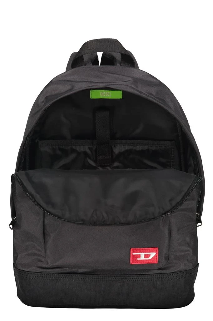 Diesel Diesel Logo-Patch Zip-Up Backpack 4