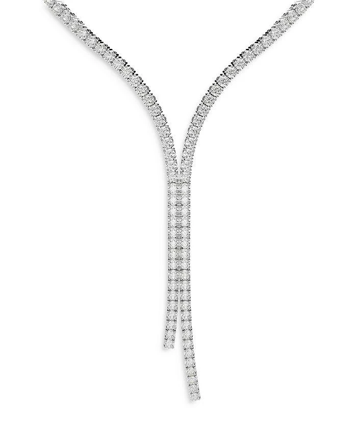 Swarovski Matrix Crystal Y Necklace, 14-17"