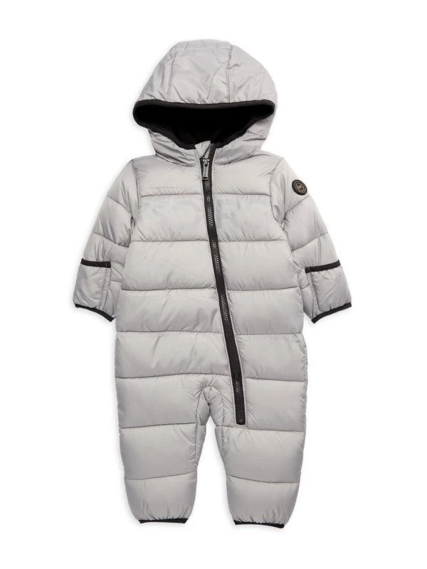 Michael Kors Baby Boy's Kars Pram Puffer Hooded Romper 1