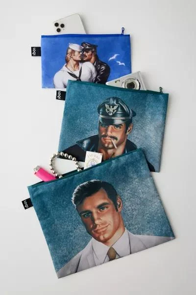 LOQI LOQI Tom Of Finland Zip Pocket Set 2