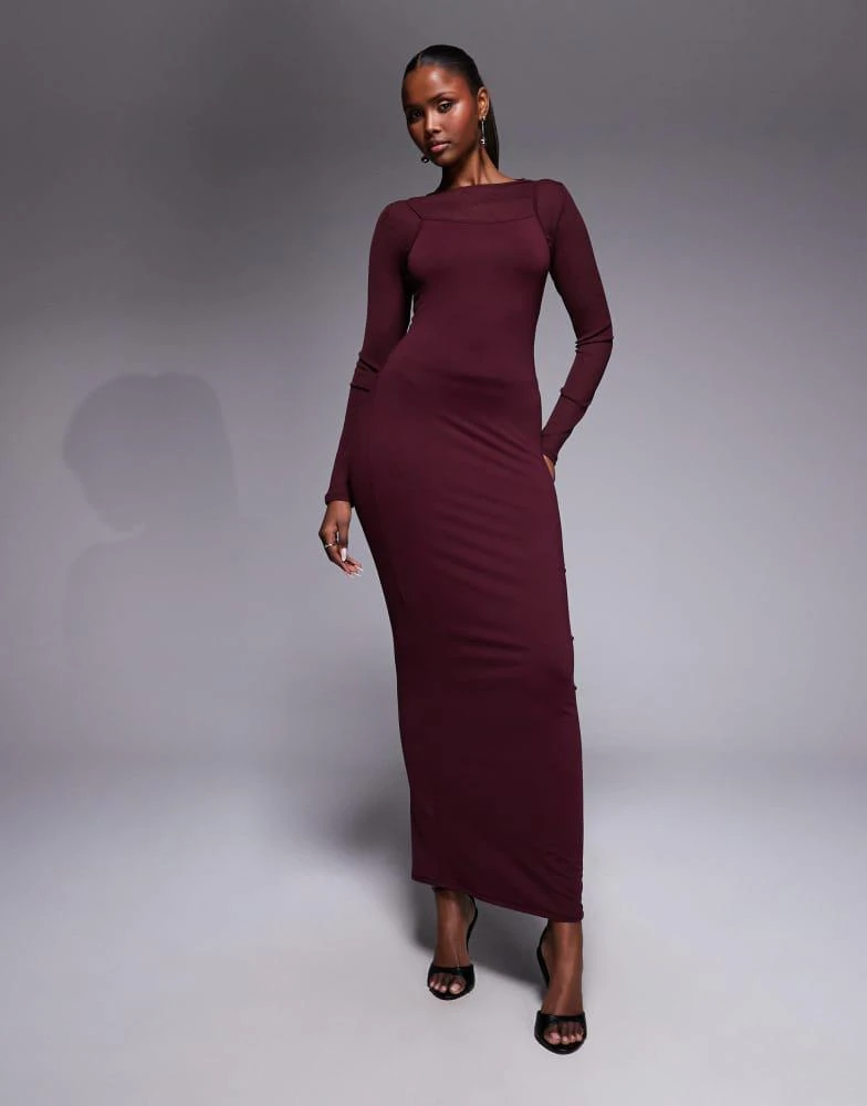 indigo rose maxi dress Biscayne Maxi Dress — Indigo Chiffon Maxi