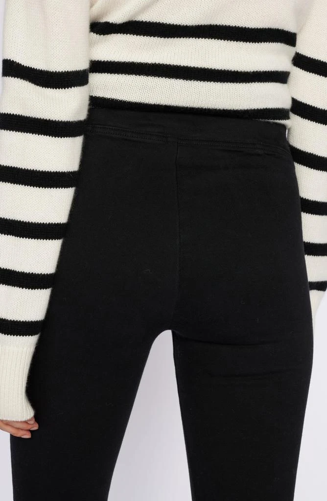 FRAME Jet Set Crop Mini Bootcut Pull-On Jeans 4