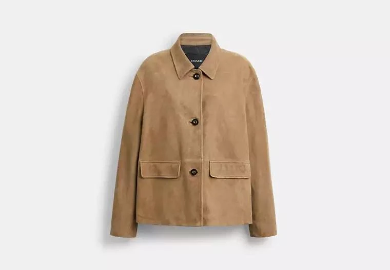 Coach Suede Coat