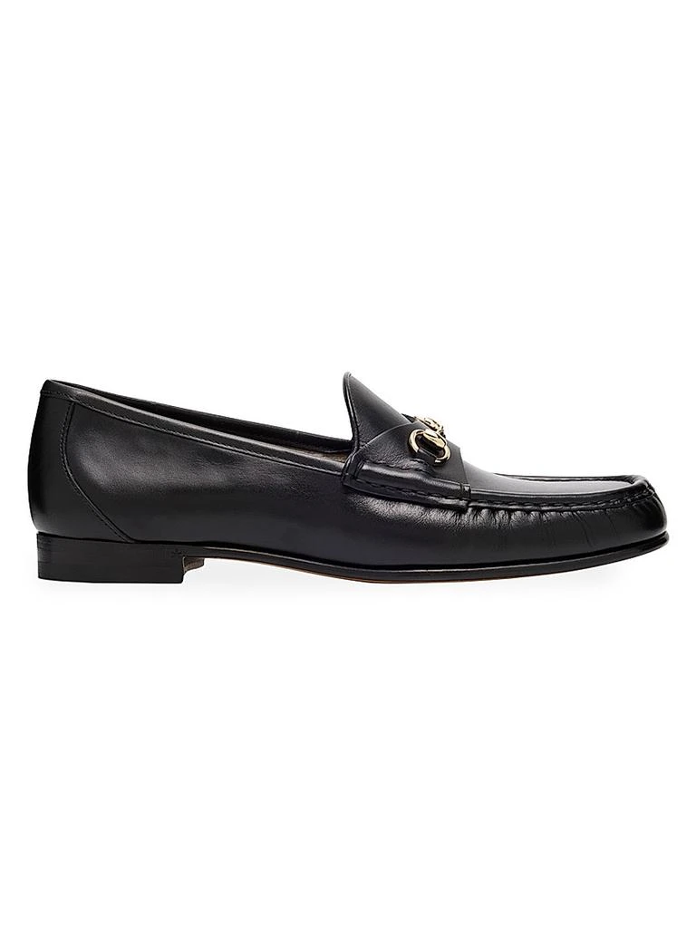 Gucci Betis Glam Leather Bit Loafers - Single Shoes  display picture 3
