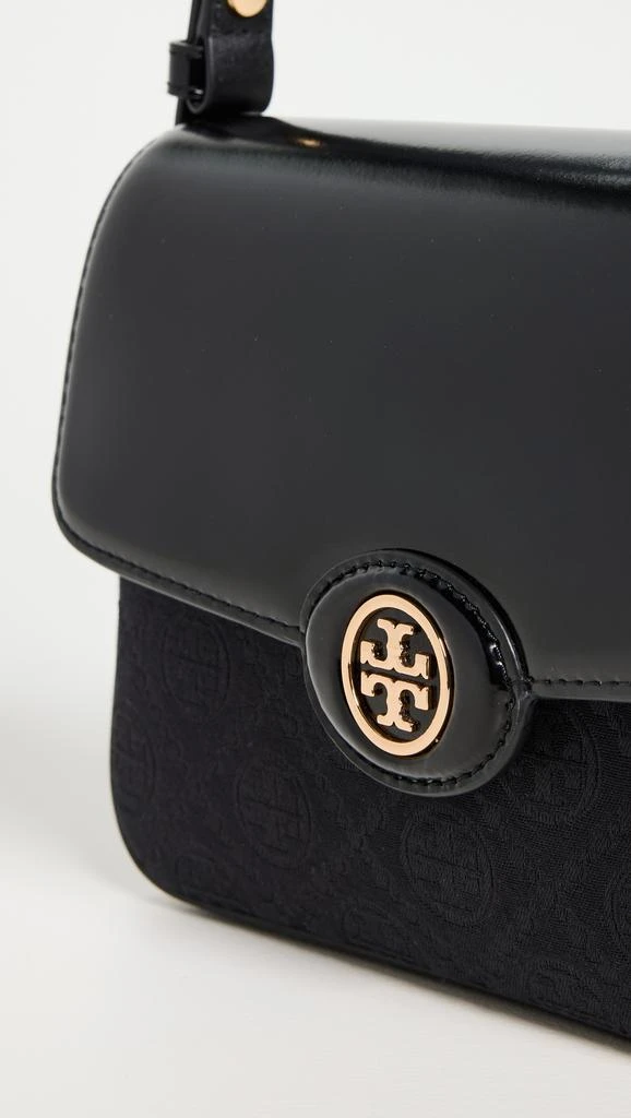 Tory Burch Robinson T Monogram Convertible Shoulder Bag 4