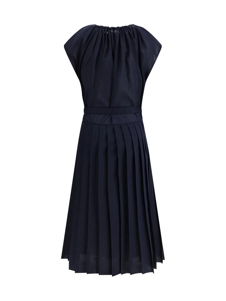 Fabiana Filippi Fabiana Filippi Tied Waist Pleated Muslin Dress 2
