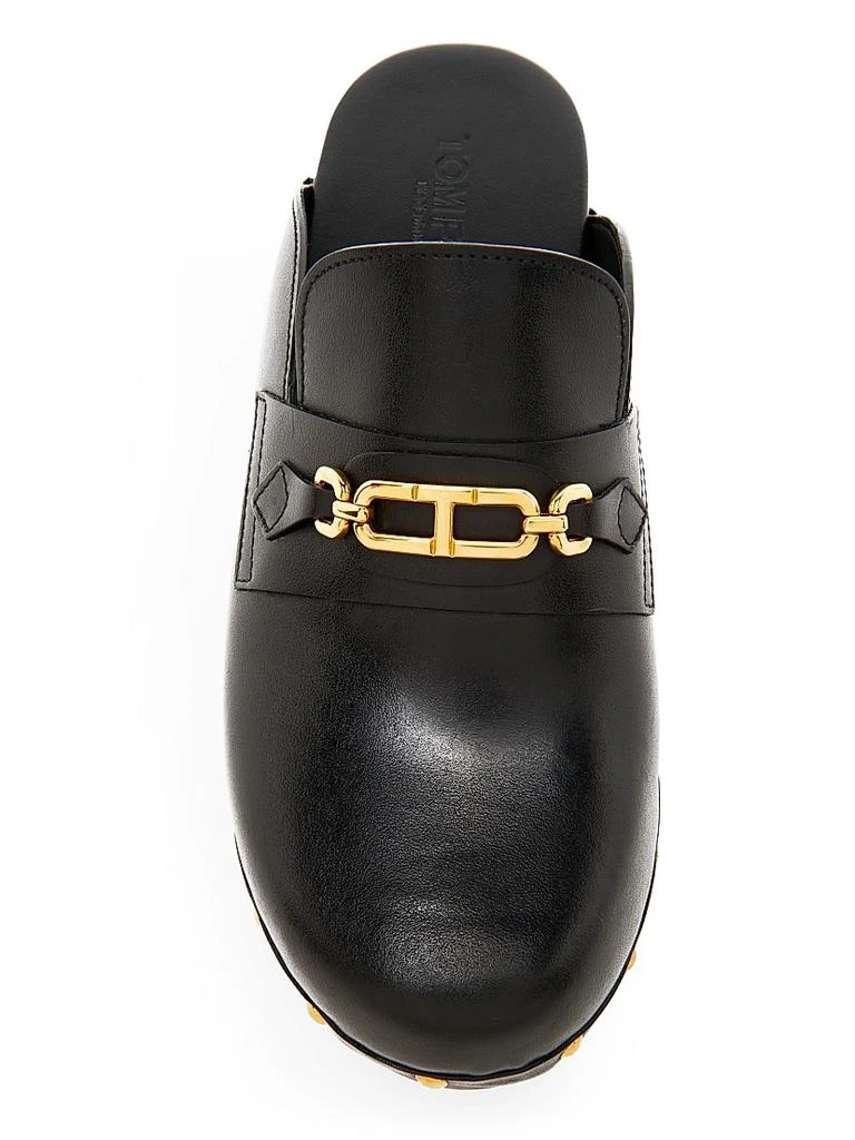Tom Ford 40MM Leather Clogs 4