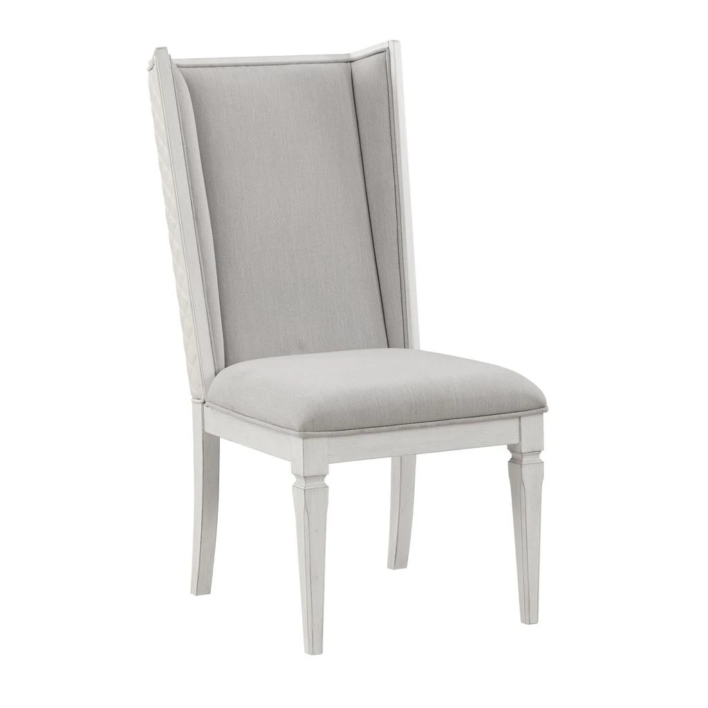 GOODSILO Modern Light Gray Side Chair Set