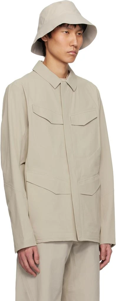 Veilance Beige Field Softshell Jacket 2