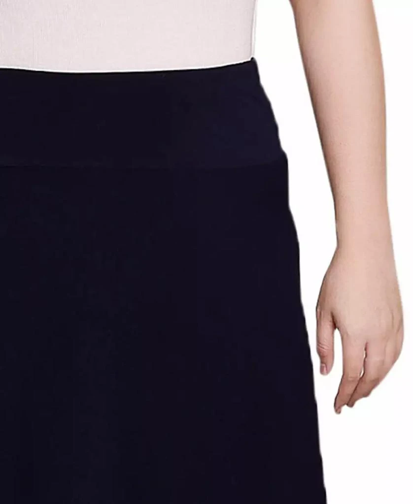 NY Collection Petite Wide Yoked Maxi Skirt 4