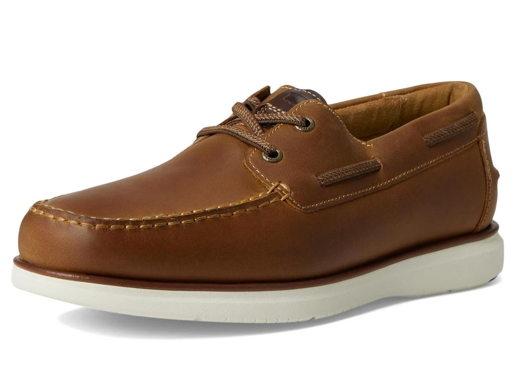 Florsheim Tropics Elastic Lace Moc Toe Boat Shoes 7