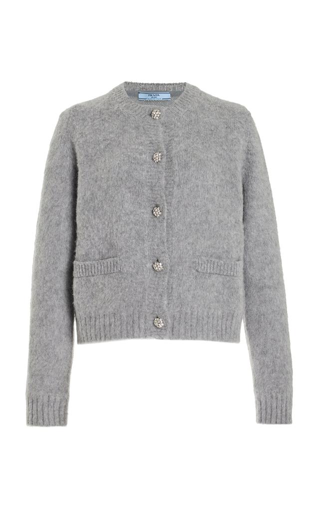 Prada Prada - Cashmere Cardigan - Grey - IT 36 - Moda Operandi