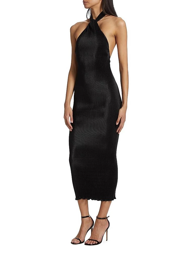 L
Idée Klum Plissé Slip Midi-Dress 4
