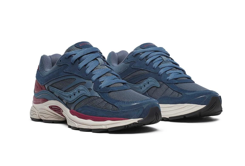 Saucony Men's Progrid Omni 9 Sneakers In Blue Burgundy 2