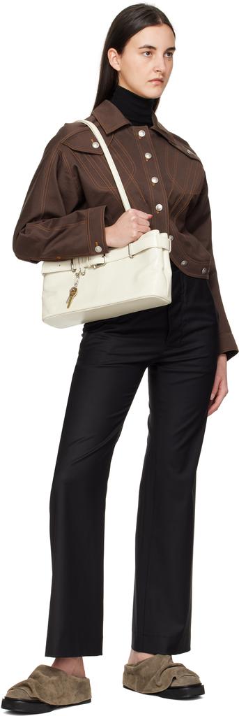 OSOI Off-White Shoulder Brocle Bag - Shoulder Bags - Compare