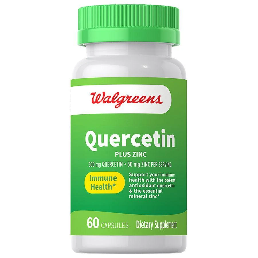Walgreens Quercetin plus Zinc Capsules