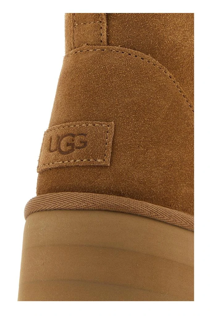 UGG Camel suede Classic Mini Platform ankle boots 4