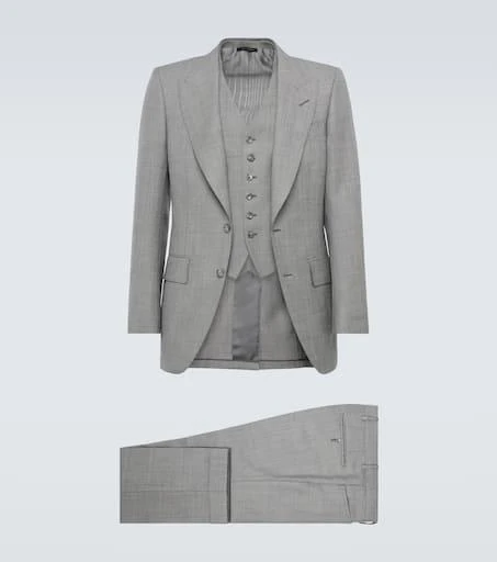 Tom Ford Dyllan wool and silk three-piece suit 1
