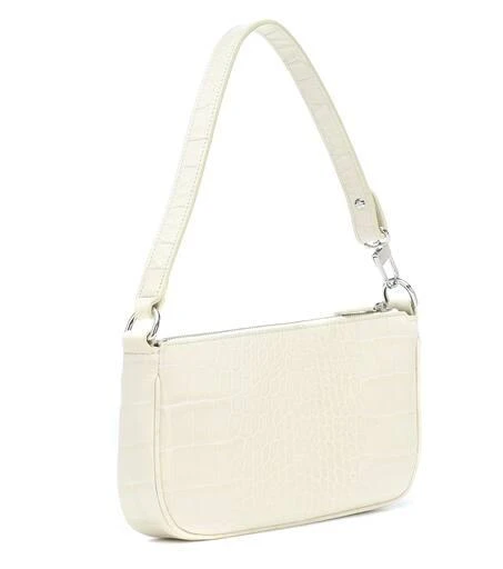 by FAR Rachel croc-effect leather shoulder bag 4