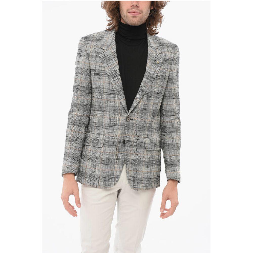 Corneliani CC COLLECTION Checke RESET Men's Blazer