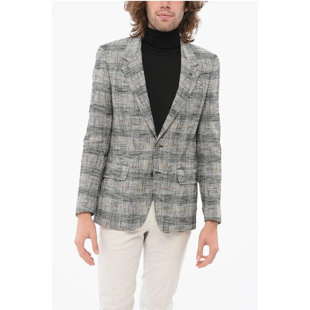 Corneliani CC COLLECTION Checke RESET Men's Blazer 1