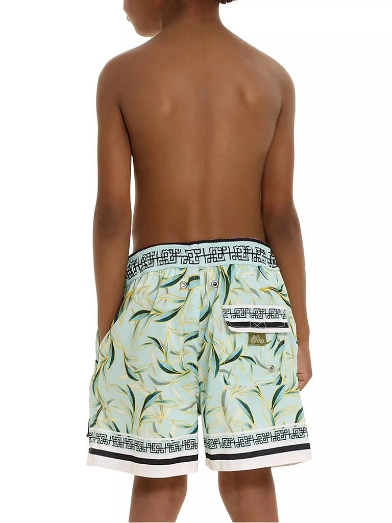 Agua Bendita Little Boy's & Boy's Diving Into Dreams Nick Korin Swim Trunks 6