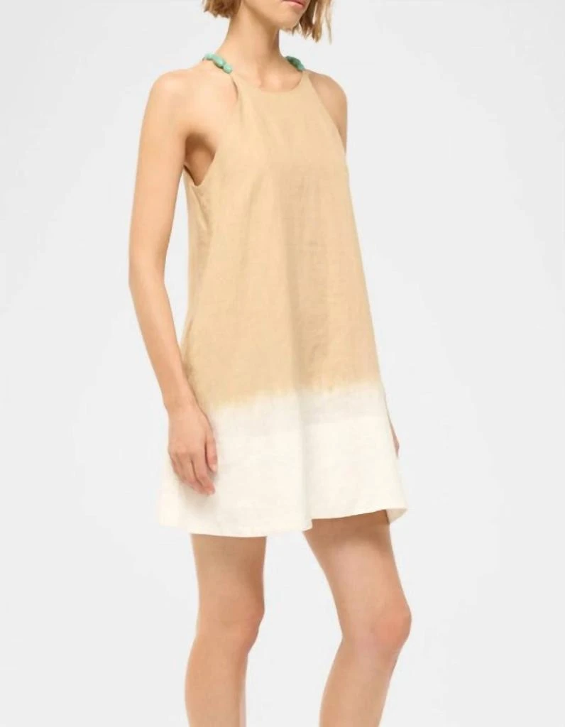 chinese dress ladies Staud Laura Linen Mini Dress