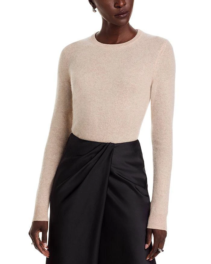 Bloomingdale's C by Bloomingdale's Crewneck Cashmere Sweater - Exclusive 1