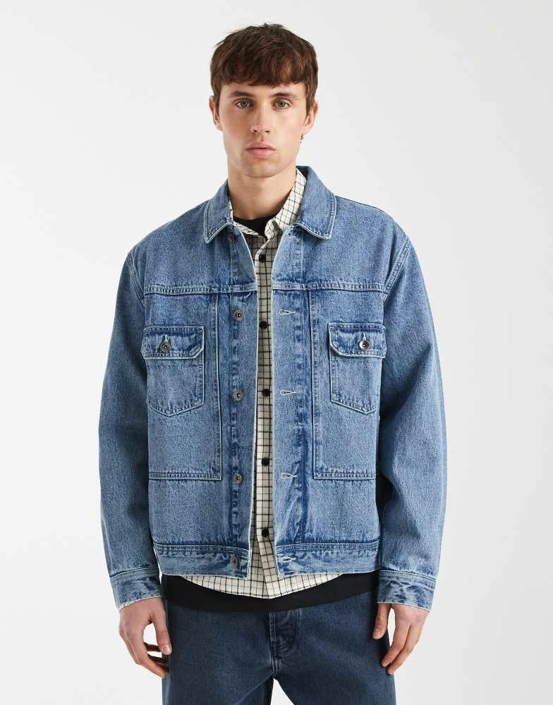 Redefined Rebel Redefined Rebel Abel denim jacket in light blue