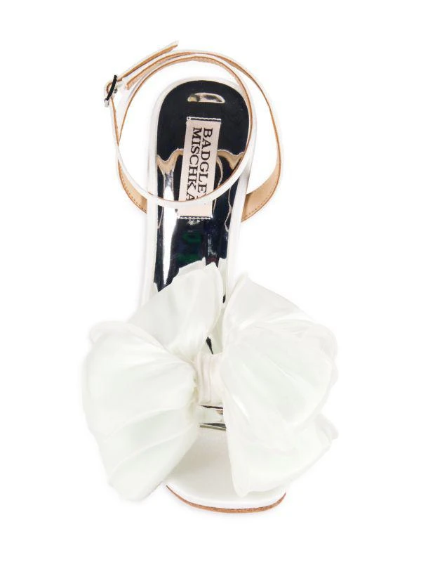 Badgley Mischka Nessie Bow Sandals 5
