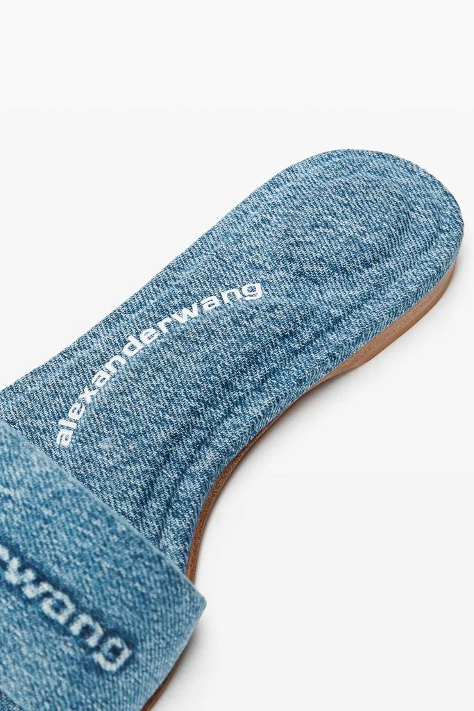 Alexander Wang Vy slide Sandal in Denim 4