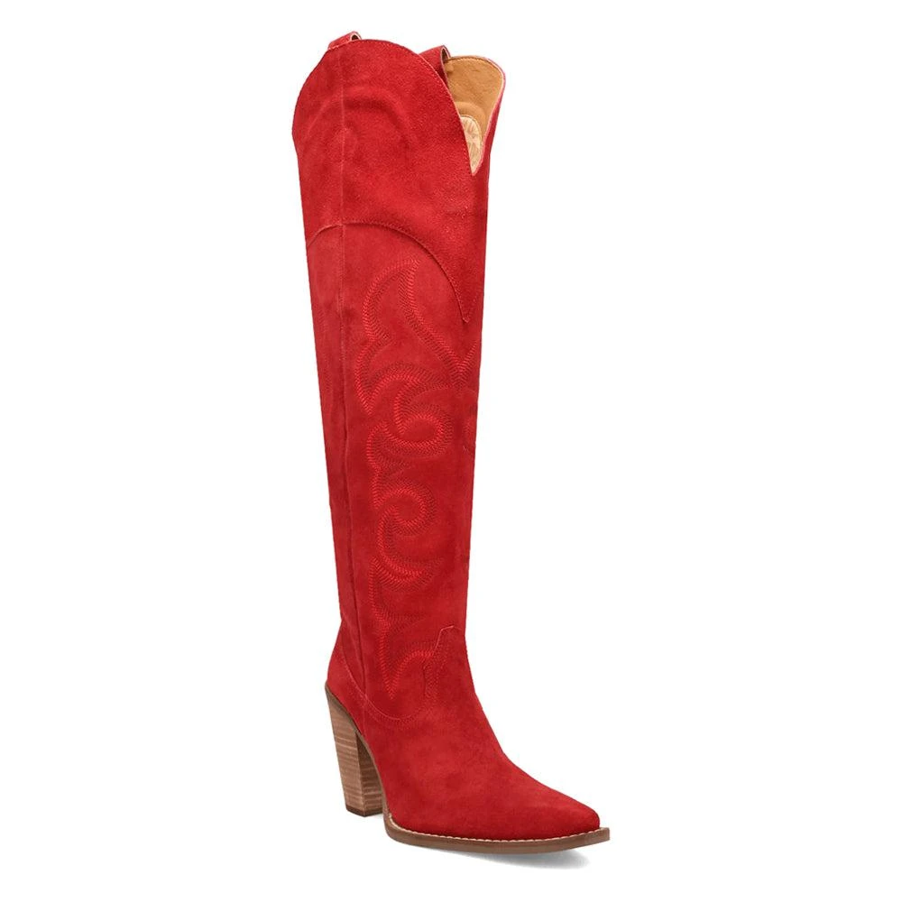 Dingo Primadonna Embroidered Snip Toe Zippered Cowboy Boots 2