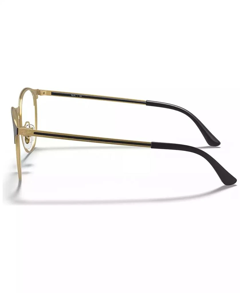 Ray-Ban RB6375 OPTICS Unisex Round Eyeglasses 3