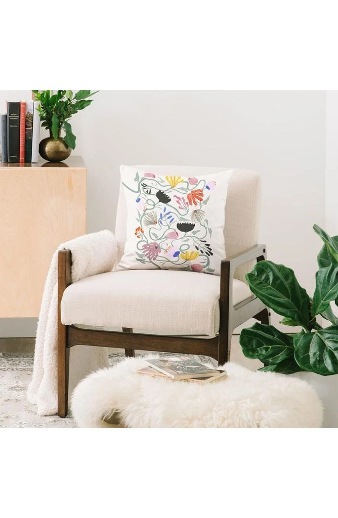 DENY Designs Megan Galante Frances Floral Throw Pillow 2