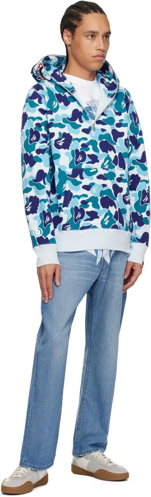 Bape Blue Twin Sta Relaxed Fit 13 Oz Jeans 4