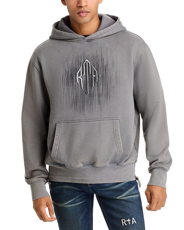 RTA Relaxed Fit Jordan Stone Etched Monogram Hoodie