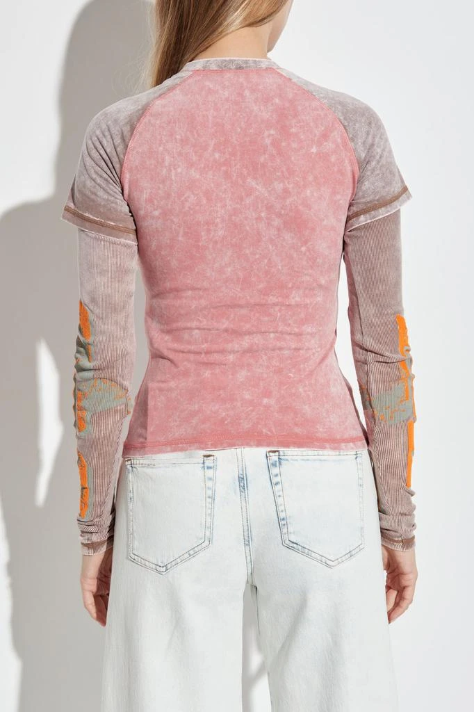 Diesel Diesel T-Ironica Long Sleeved T-Shirt 3