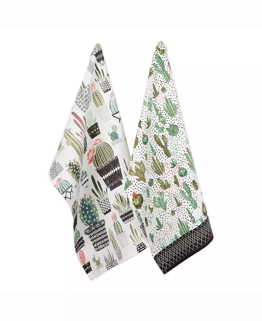 Design Imports Asset Urban Oasis Print Dishtowel Set of 2 2