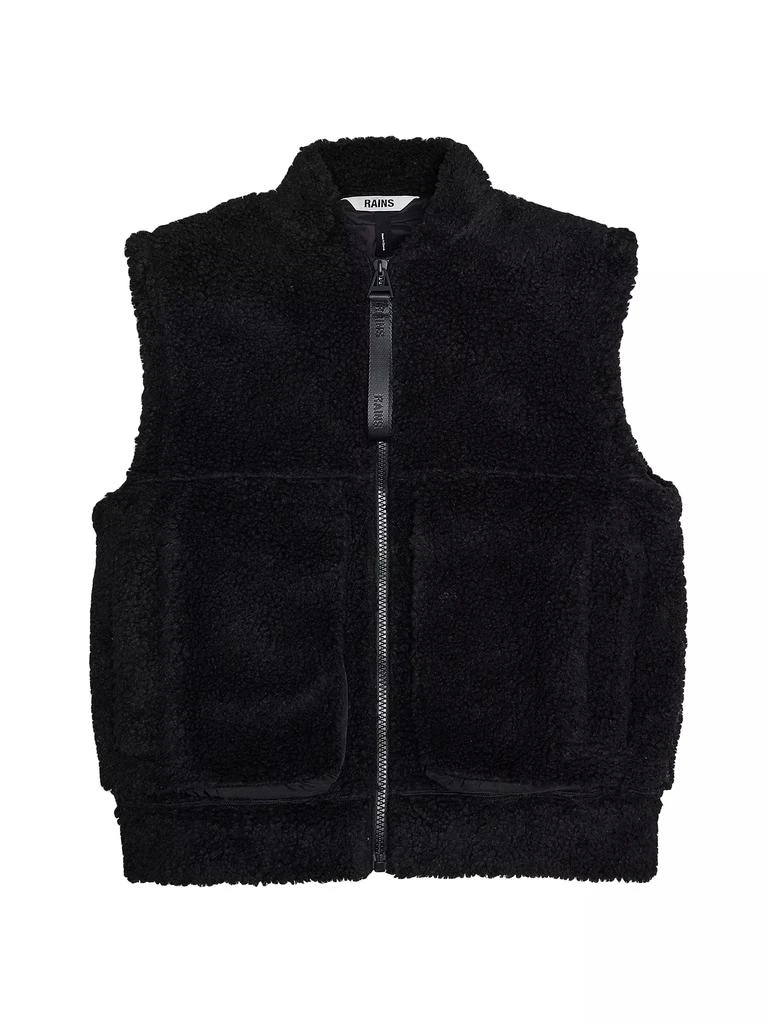 Rains Kofo Fleece Bomber Vest 1