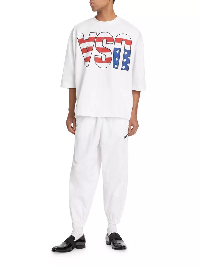 Willy Chavarria Bad Boy Logo-Embroidered Track Pants 2