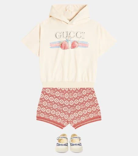 Gucci x Peter Rabbit printed jersey hoodie Kid's Clothing