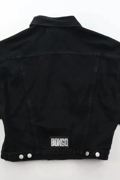 Urban Outfitters Vintage BONGO Black Denim Jacket 5