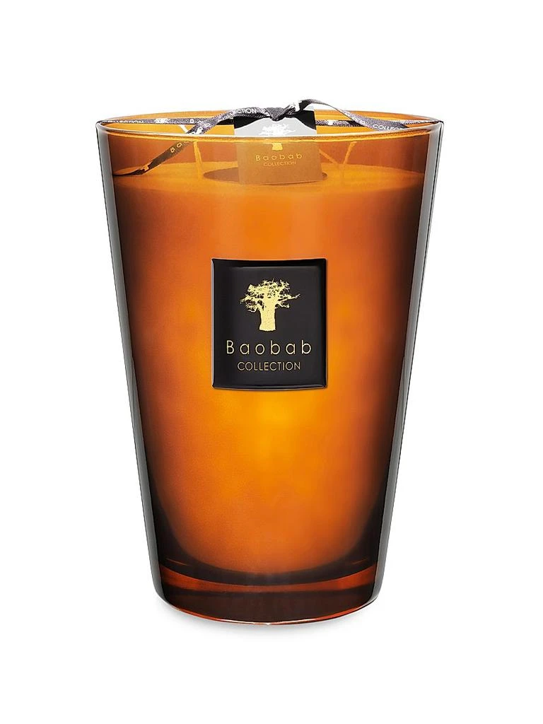 Baobab Collection Les Prestigieuses Max 24 Cuir De Russie Candle 4