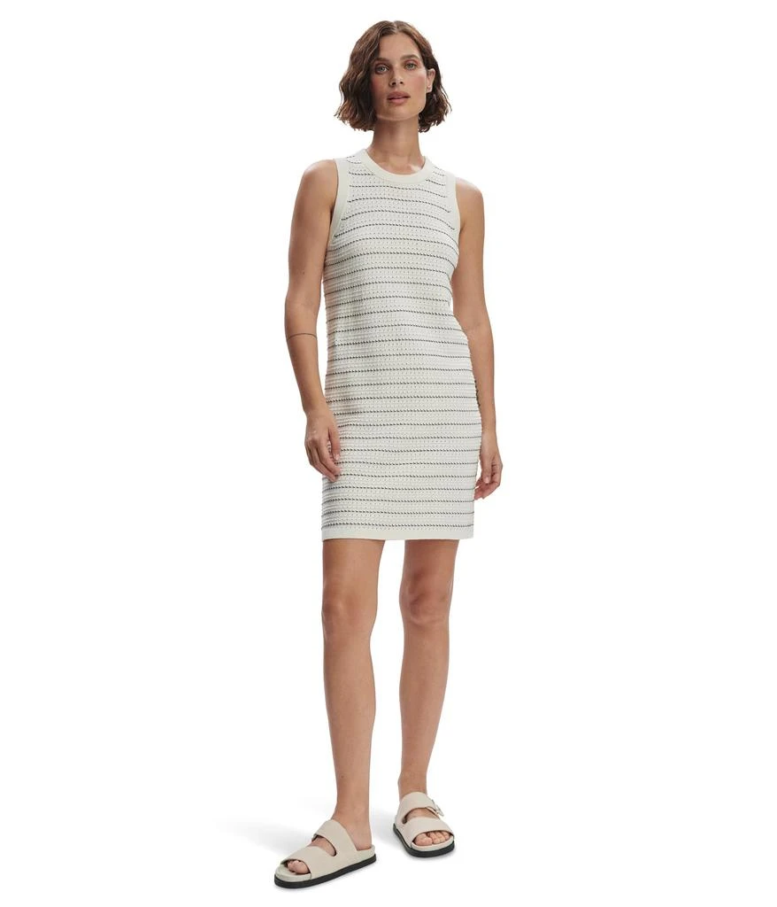 Varley Mindy Contrast Stitch Knit Dress 1
